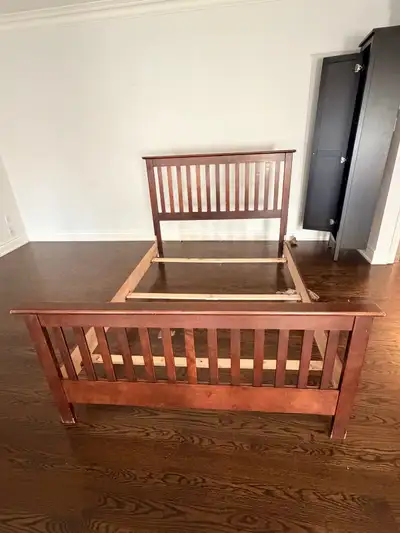 Solid Wood double Bed Frame, View more