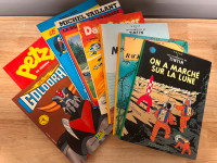 Bande Dessinée (BD) Tintin, Luckly Luke, M.Vaillant, D.Cooper+