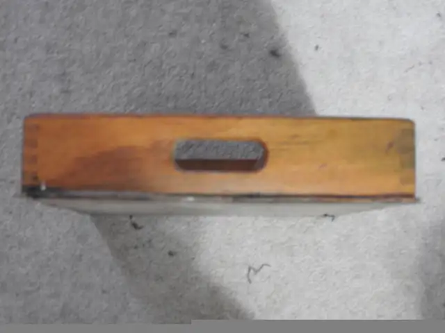 Vintage Wood Desk Tray in Arts & Collectibles in Markham / York Region - Image 3