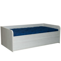 Twin Platform Day Bed with Trundle, Storage Drawers