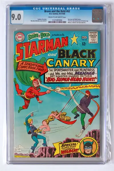 Brave and the Bold 62 in CGC 9.0 and Forever People 1 in CGC 8.5, View more