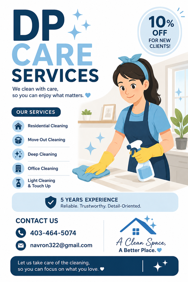 NEED A SPARKLING CLEAN HOME? 10% OFF FOR FIRST-TIME CUSTOMERS!