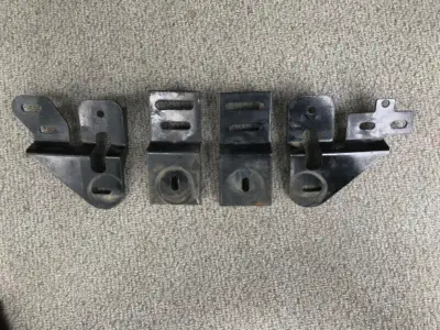 Sold the truck and still have the brackets for the step bars Were on a 2011 3500 quad cab Front and...