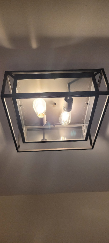 Flush mount light fixture in Indoor Lighting & Fans in Fredericton