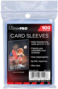ULTRA PRO SOFT SLEEVES 100 COUNT