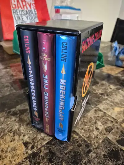 Hard Cover Hunger games Book trilogy in Perfect condition never read.