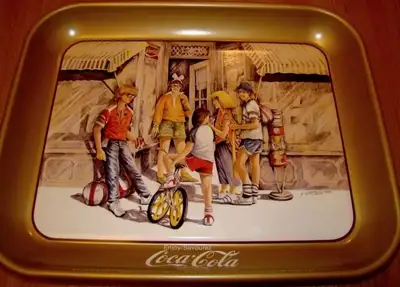 antique cabaret coca cola authentique 1984  style antique, View more