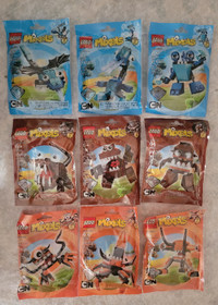 LEGO MIXELS SERIES 2 - Complete Set of 9 - New in Sealed Packs