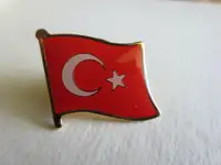Turkey Flag pins