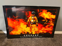 Firefighter Poster Board picture