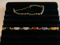 Multi Coloured Jade Bracelet