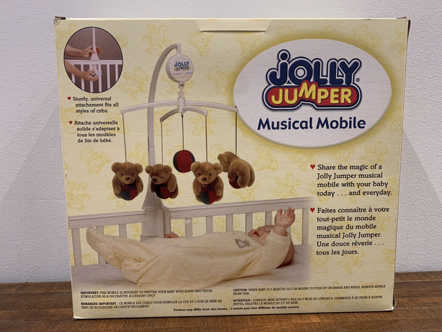 Jolly Jumper Musical Mobile in Playpens, Swings & Saucers in Mississauga / Peel Region - Image 2