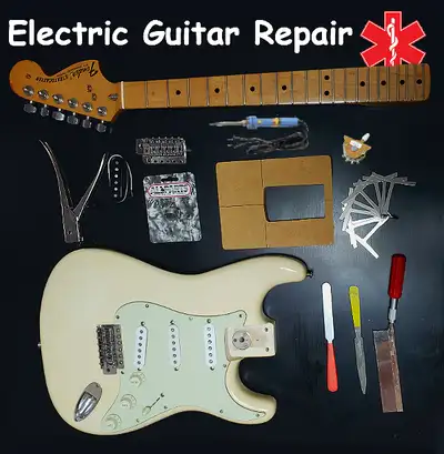 Electric Guitar Repair, View more