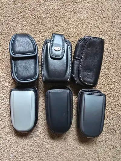 All 6 for $5.00, they are for smaller cell phones. Cash and pick up.