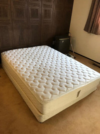 Full-size double mattress. I can deliver it to your bedroom.