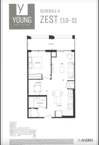 one-bed plus den unit in an excellent Location, The Young Condo at 55 Duke Street West. Adjacent to...