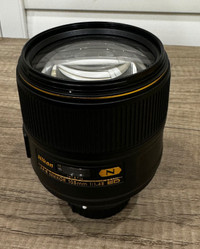 NIKON (NIKKOR) AF-S 105mm f/1.4 E ED Portrait Lens