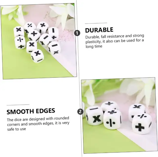 12pcs Learning Aid Classroom Accessories Strategy Dice Game Dice in Toys & Games in City of Toronto - Image 6