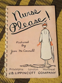 Nurse please! Rare softcover humourous book 1944