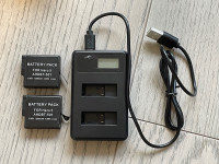 GoPro battery charger for Hero 5 6 7 8