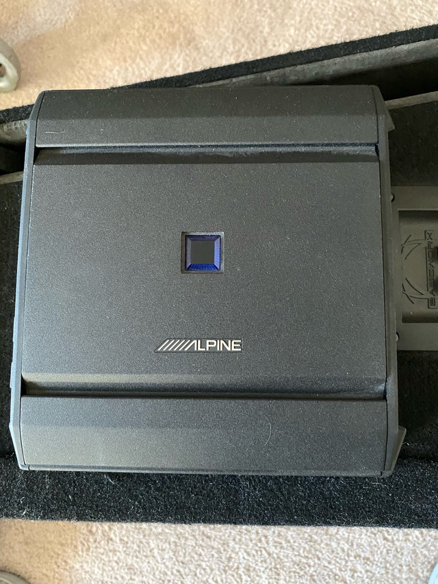  Alpine sub plus amp in Speakers in Winnipeg - Image 3