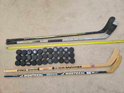 Hockey stick , Hockey puck, View more