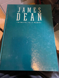 JAMES DEAN - Tribute to a Rebel Extra Large Hardcover Book