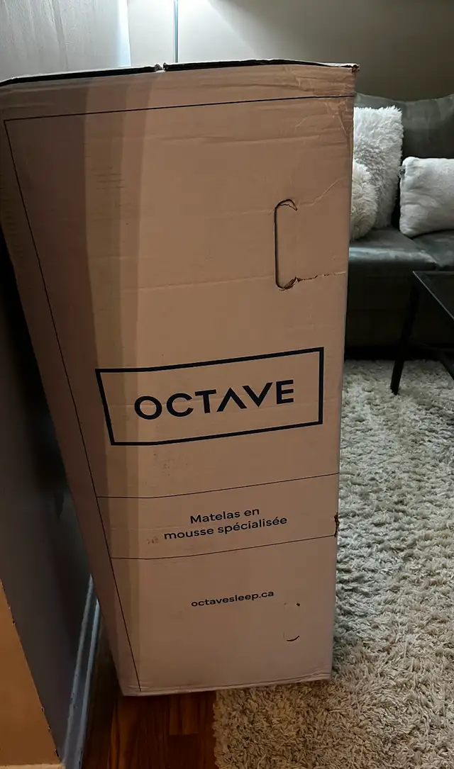 Brand New In Box! Queen Octave Mirage Mattress (Unopened)