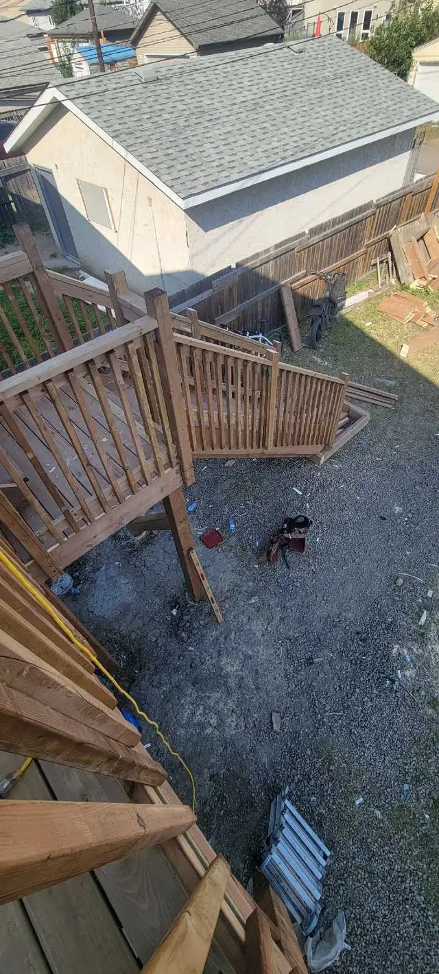 Decks, railings, stairs and fences.. in Decks & Fences in Edmonton - Image 3