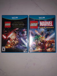 LEGO Nintendo Wii U games … take both for $15