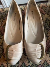 Vintage Naturalizer Heather Stone Leather Ballet Flats - Sz 7.5