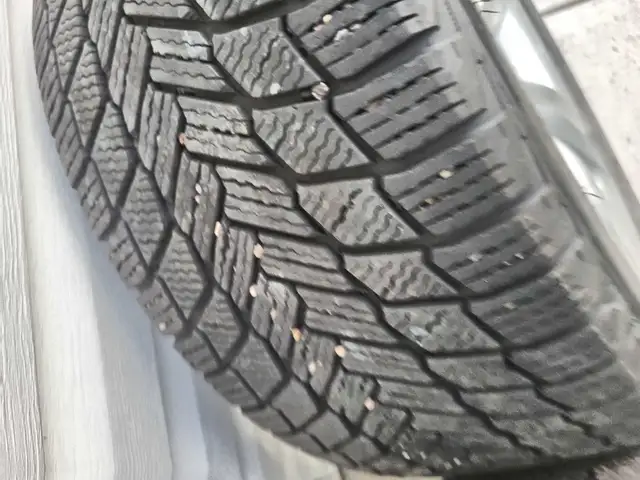 18" Acura Alloy Wheels Michelin XIce 245-45 R18x6J55 Tires 5x120 in Tires & Rims in St. Albert - Image 11