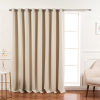 Pair of blackout curtains 100" x 84" new