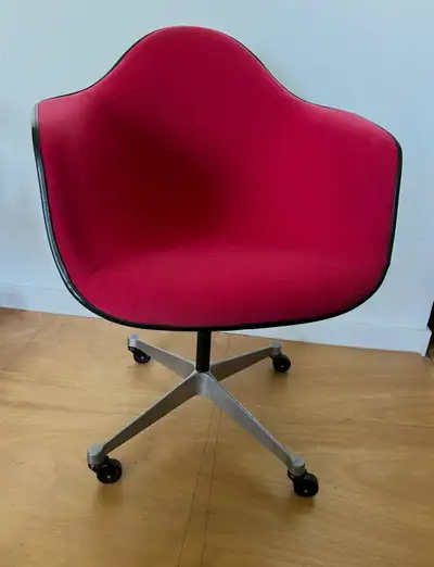 Authentic Eames Rolling Desk Chair, View more