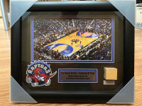 **NEW** Toronto Raptors Authentic Frame celebrating 20 years