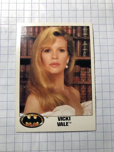 Vicki Vale Batman Card, View more