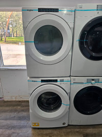 2021 Whirlpool 27" White Frontload Stackable Washer & Dryer Set