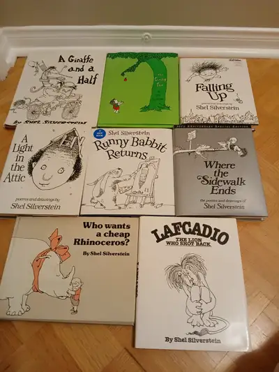 8 SHEL SILVERSTEIN childrens hardcover books, View more