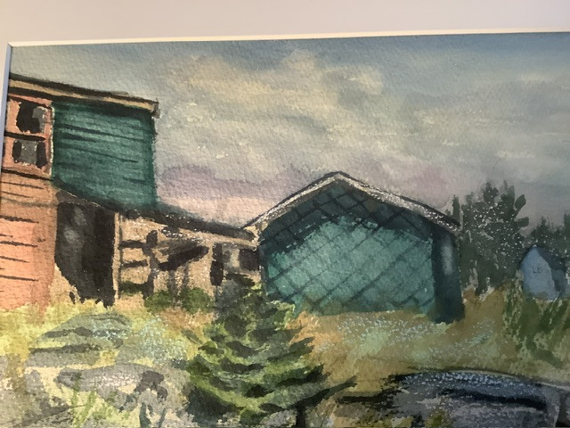 Vtg Watercolour Ptg Feltzen South Nova Scotia by Cdn Ken Johns in Arts & Collectibles in Belleville - Image 4