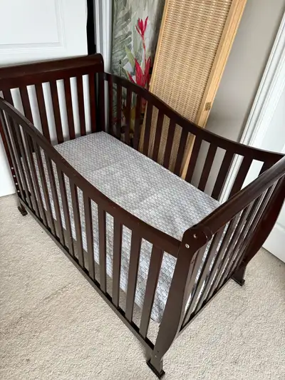 Crib with almost new mattress, View more