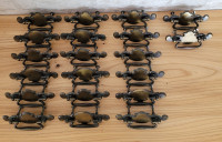 Cabinet Handles / Pulls,  Antique Brass