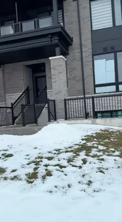 Location Markham and Denison. New townhouse. Main floor . Very good Location. Photos only front part...