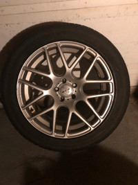 19” wheels, fits 2017 Mercedes GLC.