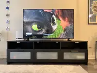 BLACK TV STAND (IKEA)