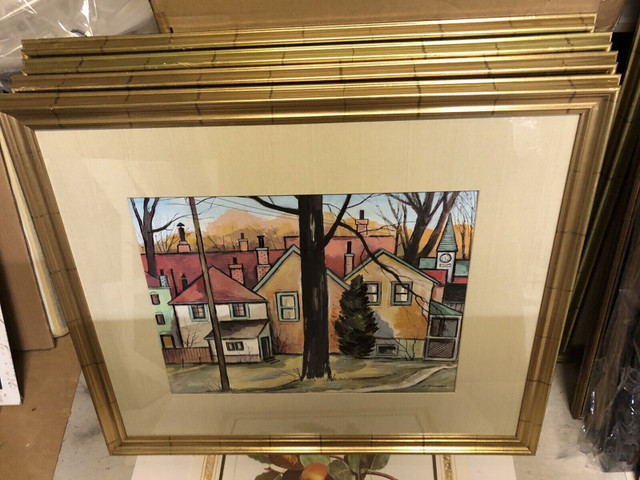 Louis Dobry Canadian Hungarian Listed Artist Painting Collection in Arts & Collectibles in Markham / York Region - Image 4