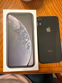 iPhone XR with case and box !