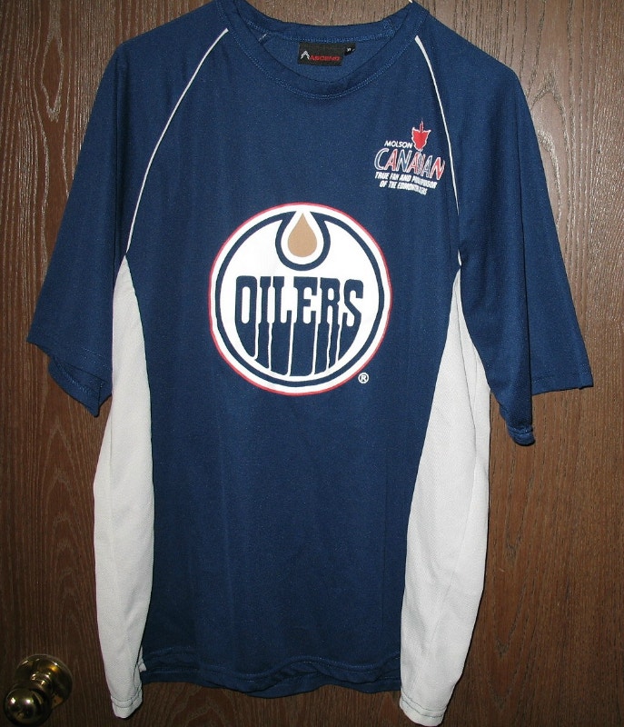 Edmonton Oilers Hockey Blue Young Teen Jersey 200809 Hockey