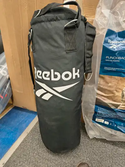 Reebok punching bag, gym equipment, 18kg and 3 feet tall NEW, View more