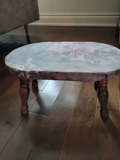 vintage floral wood step stools are perfect for adding a touch of retro charm to your home! * Floral...