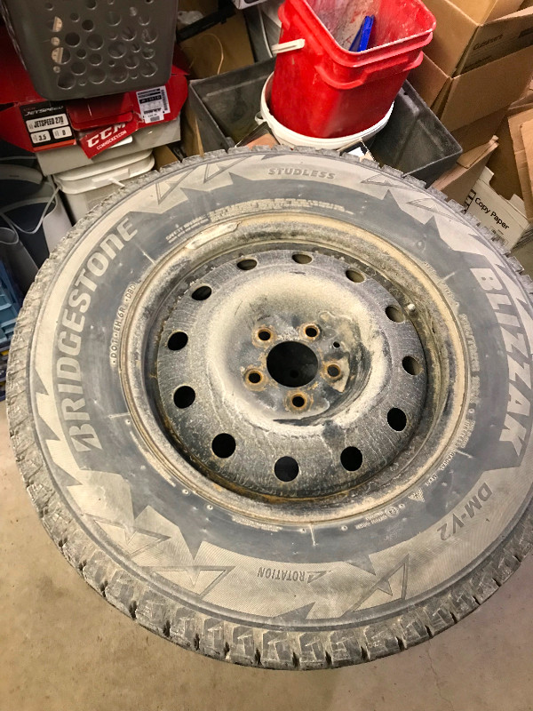 Winter Tires 235/70R16 (on rims) in Tires & Rims in Banff / Canmore